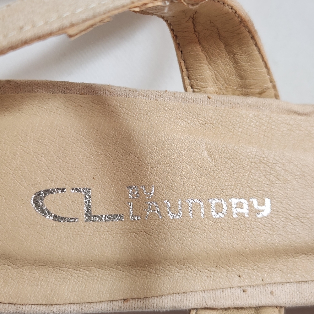 CL By Laundry Closed Toe Flat Sandals with Elegant Design Size 11 - Picture 7 of 7
